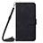 Coque Portefeuille Livre Cuir Etui Clapet Y02B pour Samsung Galaxy S21 FE 5G Noir