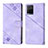 Coque Portefeuille Livre Cuir Etui Clapet Y02B pour Vivo Y32 4G Violet Clair