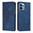 Coque Portefeuille Livre Cuir Etui Clapet Y02X pour Motorola Moto Edge Plus (2023) 5G Bleu