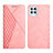 Coque Portefeuille Livre Cuir Etui Clapet Y02X pour Motorola Moto Edge S 5G Or Rose