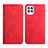 Coque Portefeuille Livre Cuir Etui Clapet Y02X pour Motorola Moto Edge S 5G Rouge