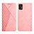 Coque Portefeuille Livre Cuir Etui Clapet Y02X pour Motorola Moto G Stylus (2021) Or Rose