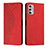 Coque Portefeuille Livre Cuir Etui Clapet Y02X pour Motorola Moto G Stylus (2022) 4G Rouge