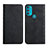 Coque Portefeuille Livre Cuir Etui Clapet Y02X pour Motorola Moto G71 5G Noir