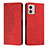 Coque Portefeuille Livre Cuir Etui Clapet Y02X pour Motorola Moto G73 5G Rouge