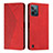 Coque Portefeuille Livre Cuir Etui Clapet Y02X pour Realme C31 Rouge