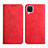 Coque Portefeuille Livre Cuir Etui Clapet Y02X pour Samsung Galaxy A12 5G Rouge
