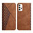 Coque Portefeuille Livre Cuir Etui Clapet Y02X pour Samsung Galaxy A32 4G Marron