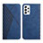 Coque Portefeuille Livre Cuir Etui Clapet Y02X pour Samsung Galaxy A52 4G Bleu