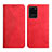 Coque Portefeuille Livre Cuir Etui Clapet Y02X pour Samsung Galaxy S20 Ultra 5G Rouge