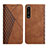 Coque Portefeuille Livre Cuir Etui Clapet Y02X pour Sony Xperia 1 III Marron