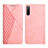 Coque Portefeuille Livre Cuir Etui Clapet Y02X pour Sony Xperia 10 III Lite Or Rose