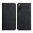 Coque Portefeuille Livre Cuir Etui Clapet Y02X pour Sony Xperia 10 III SO-52B Noir