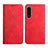 Coque Portefeuille Livre Cuir Etui Clapet Y02X pour Sony Xperia 5 III SO-53B Rouge