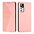 Coque Portefeuille Livre Cuir Etui Clapet Y02X pour Xiaomi Mi 12T 5G Or Rose