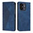 Coque Portefeuille Livre Cuir Etui Clapet Y02X pour Xiaomi Poco C55 Bleu