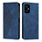 Coque Portefeuille Livre Cuir Etui Clapet Y02X pour Xiaomi Poco M4 5G Bleu