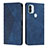 Coque Portefeuille Livre Cuir Etui Clapet Y02X pour Xiaomi Redmi A1 Plus Bleu