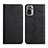 Coque Portefeuille Livre Cuir Etui Clapet Y02X pour Xiaomi Redmi Note 10 4G Noir