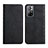 Coque Portefeuille Livre Cuir Etui Clapet Y02X pour Xiaomi Redmi Note 11 5G Noir