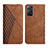 Coque Portefeuille Livre Cuir Etui Clapet Y02X pour Xiaomi Redmi Note 11 Pro 4G Marron