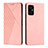Coque Portefeuille Livre Cuir Etui Clapet Y02X pour Xiaomi Redmi Note 11R 5G Or Rose