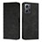 Coque Portefeuille Livre Cuir Etui Clapet Y02X pour Xiaomi Redmi Note 12 4G Noir