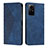 Coque Portefeuille Livre Cuir Etui Clapet Y02X pour Xiaomi Redmi Note 12S Bleu