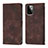 Coque Portefeuille Livre Cuir Etui Clapet Y03B pour Motorola Moto G Power 5G (2023) Marron