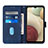 Coque Portefeuille Livre Cuir Etui Clapet Y03B pour Samsung Galaxy A12 5G Petit