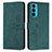 Coque Portefeuille Livre Cuir Etui Clapet Y03X pour Motorola Moto Edge 20 5G Vert