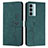 Coque Portefeuille Livre Cuir Etui Clapet Y03X pour Motorola Moto G200 5G Vert