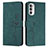 Coque Portefeuille Livre Cuir Etui Clapet Y03X pour Motorola MOTO G52 Vert