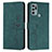 Coque Portefeuille Livre Cuir Etui Clapet Y03X pour Motorola Moto G60s Vert