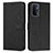 Coque Portefeuille Livre Cuir Etui Clapet Y03X pour OnePlus Nord N200 5G Noir