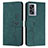 Coque Portefeuille Livre Cuir Etui Clapet Y03X pour OnePlus Nord N300 5G Vert