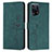 Coque Portefeuille Livre Cuir Etui Clapet Y03X pour Oppo Find X5 5G Vert