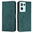 Coque Portefeuille Livre Cuir Etui Clapet Y03X pour Oppo Reno8 Pro 5G Vert