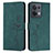 Coque Portefeuille Livre Cuir Etui Clapet Y03X pour Oppo Reno9 5G Vert