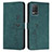 Coque Portefeuille Livre Cuir Etui Clapet Y03X pour Realme 9 5G India Vert