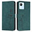 Coque Portefeuille Livre Cuir Etui Clapet Y03X pour Realme C30s Vert