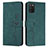 Coque Portefeuille Livre Cuir Etui Clapet Y03X pour Samsung Galaxy A02s Vert