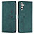 Coque Portefeuille Livre Cuir Etui Clapet Y03X pour Samsung Galaxy A04s Vert