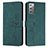 Coque Portefeuille Livre Cuir Etui Clapet Y03X pour Samsung Galaxy Note 20 5G Vert