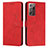 Coque Portefeuille Livre Cuir Etui Clapet Y03X pour Samsung Galaxy Note 20 Ultra 5G Rouge