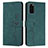 Coque Portefeuille Livre Cuir Etui Clapet Y03X pour Samsung Galaxy S20 Vert