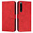 Coque Portefeuille Livre Cuir Etui Clapet Y03X pour Sony Xperia 1 IV SO-51C Rouge