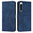 Coque Portefeuille Livre Cuir Etui Clapet Y03X pour Sony Xperia 5 IV Bleu