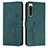 Coque Portefeuille Livre Cuir Etui Clapet Y03X pour Sony Xperia 5 IV Vert