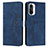 Coque Portefeuille Livre Cuir Etui Clapet Y03X pour Xiaomi Mi 11X 5G Bleu